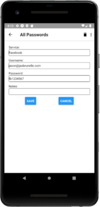 Password keeper screenshot 3